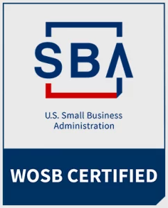SBA Woman Owned Business Certified